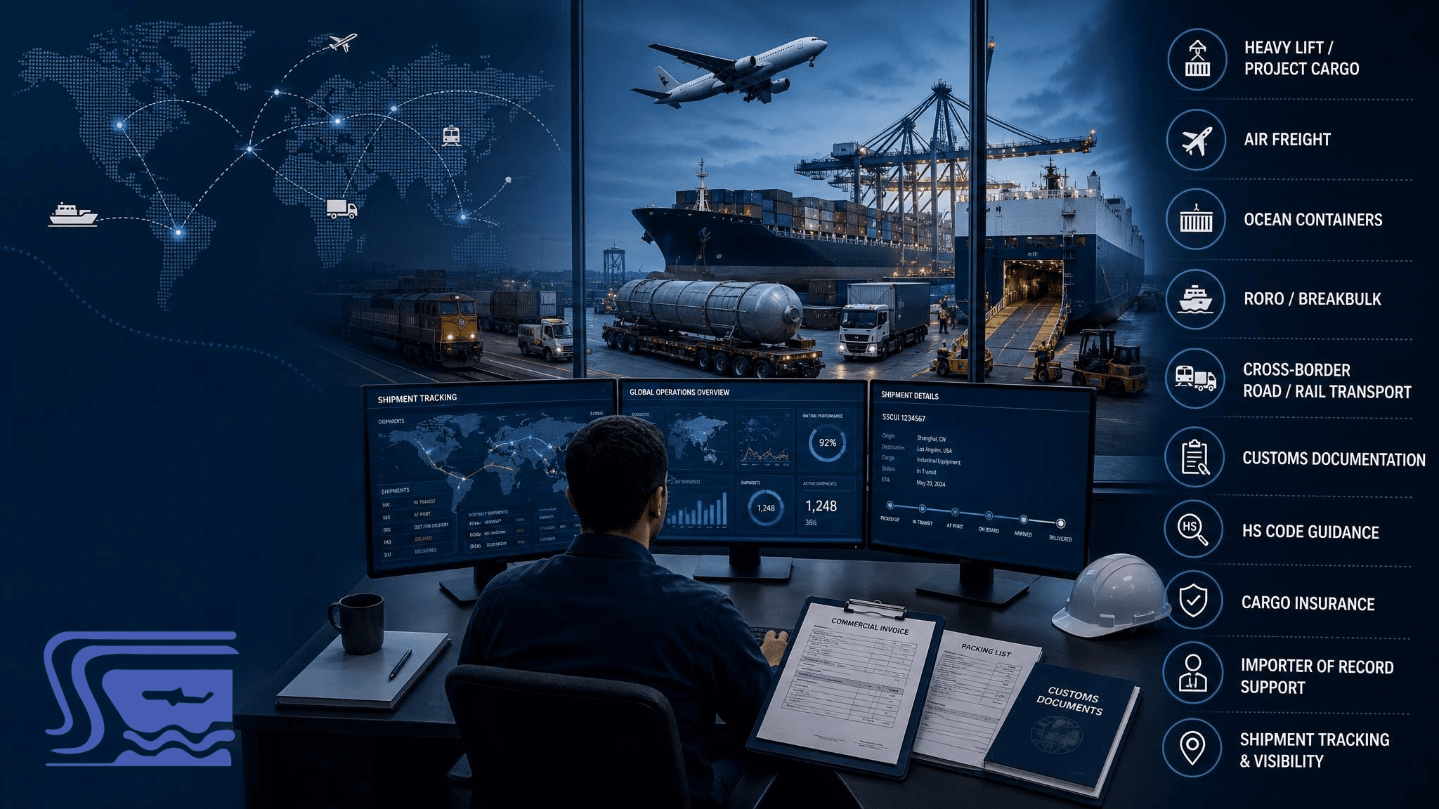 SeaSky Cargo Company Service