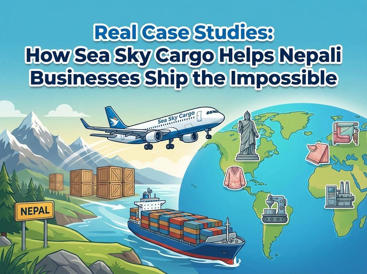 How Sea Sky Cargo Helps Nepali Businesses Ship the Impossible