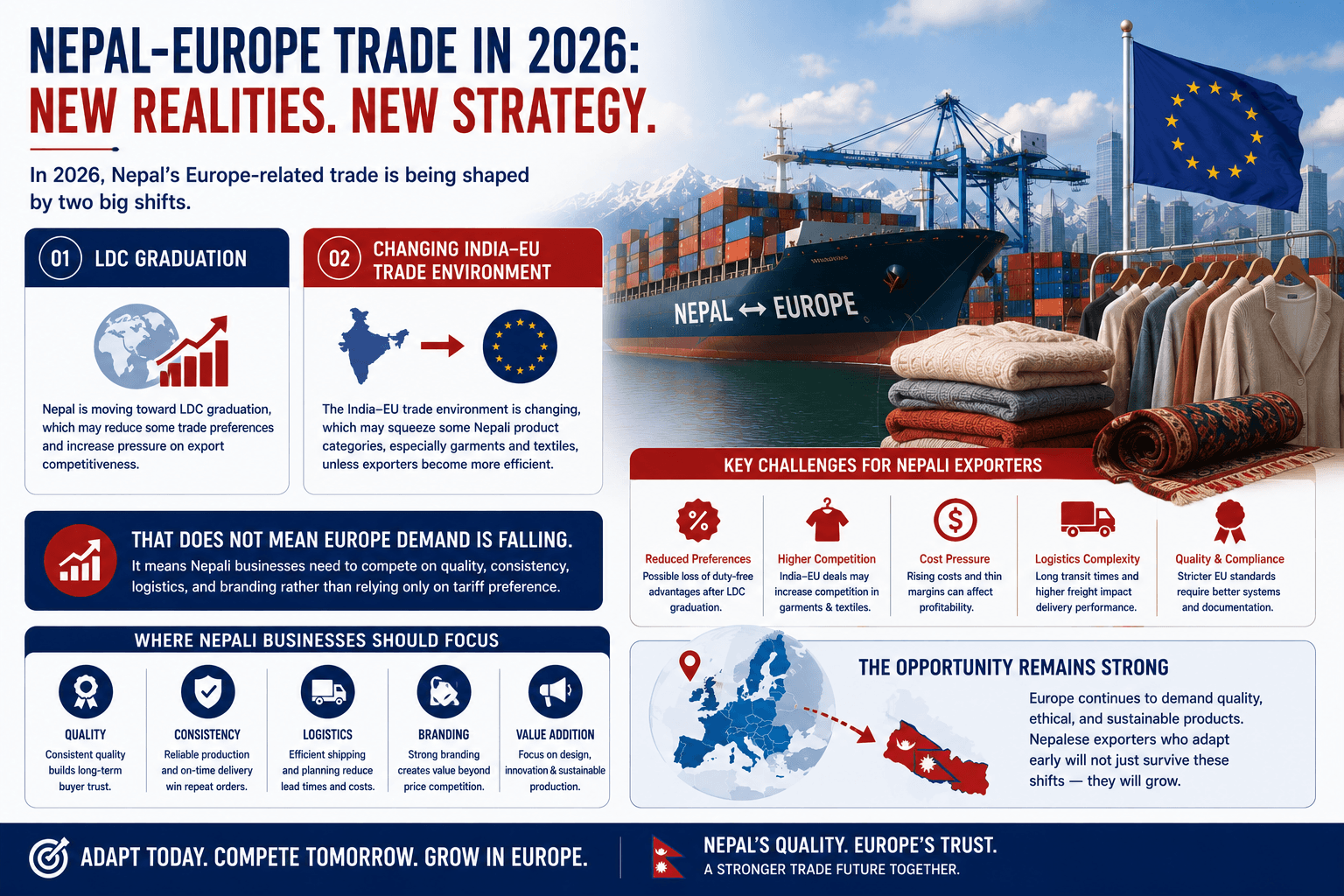 Nepal’s Europe-related trade