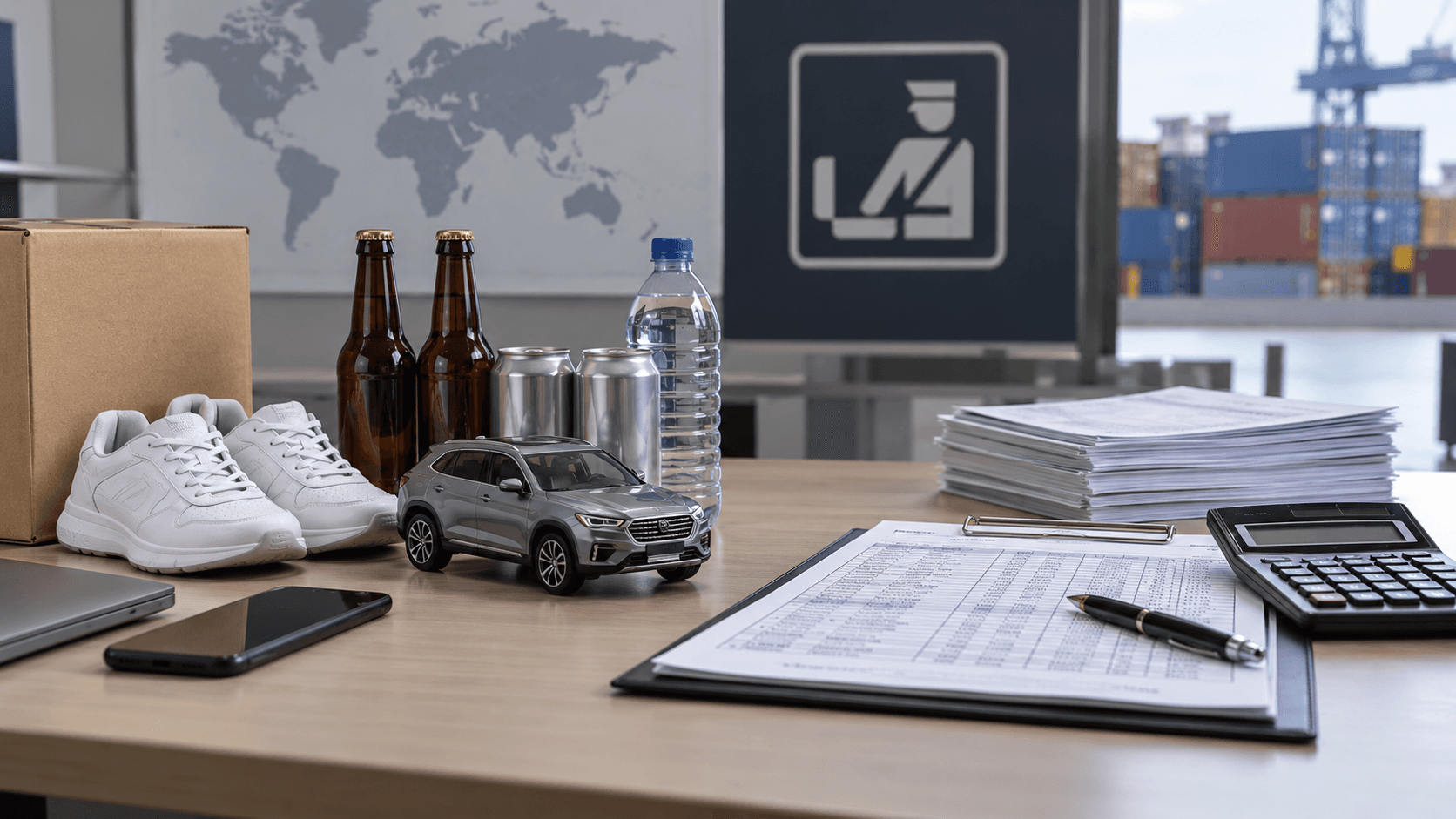 Product classification file and excise schedule checked before a Nepal import calculation
