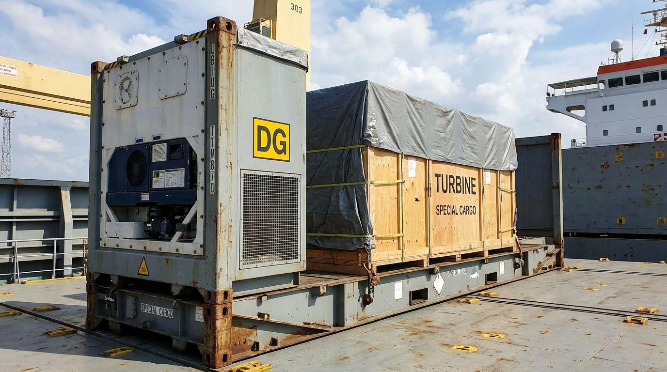 Special cargo DG reefer heavies Nepal mistake.