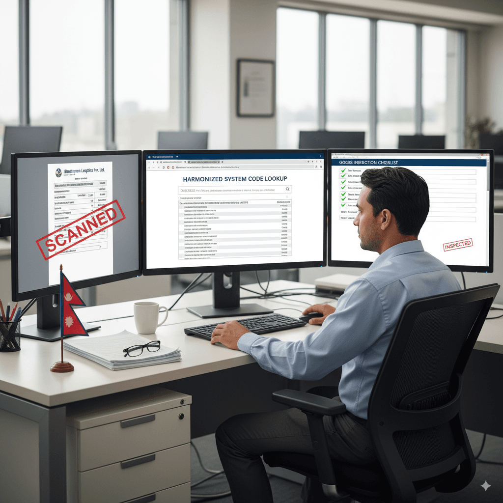 Visual breakdown of consequences and benefits of complete customs clearance.