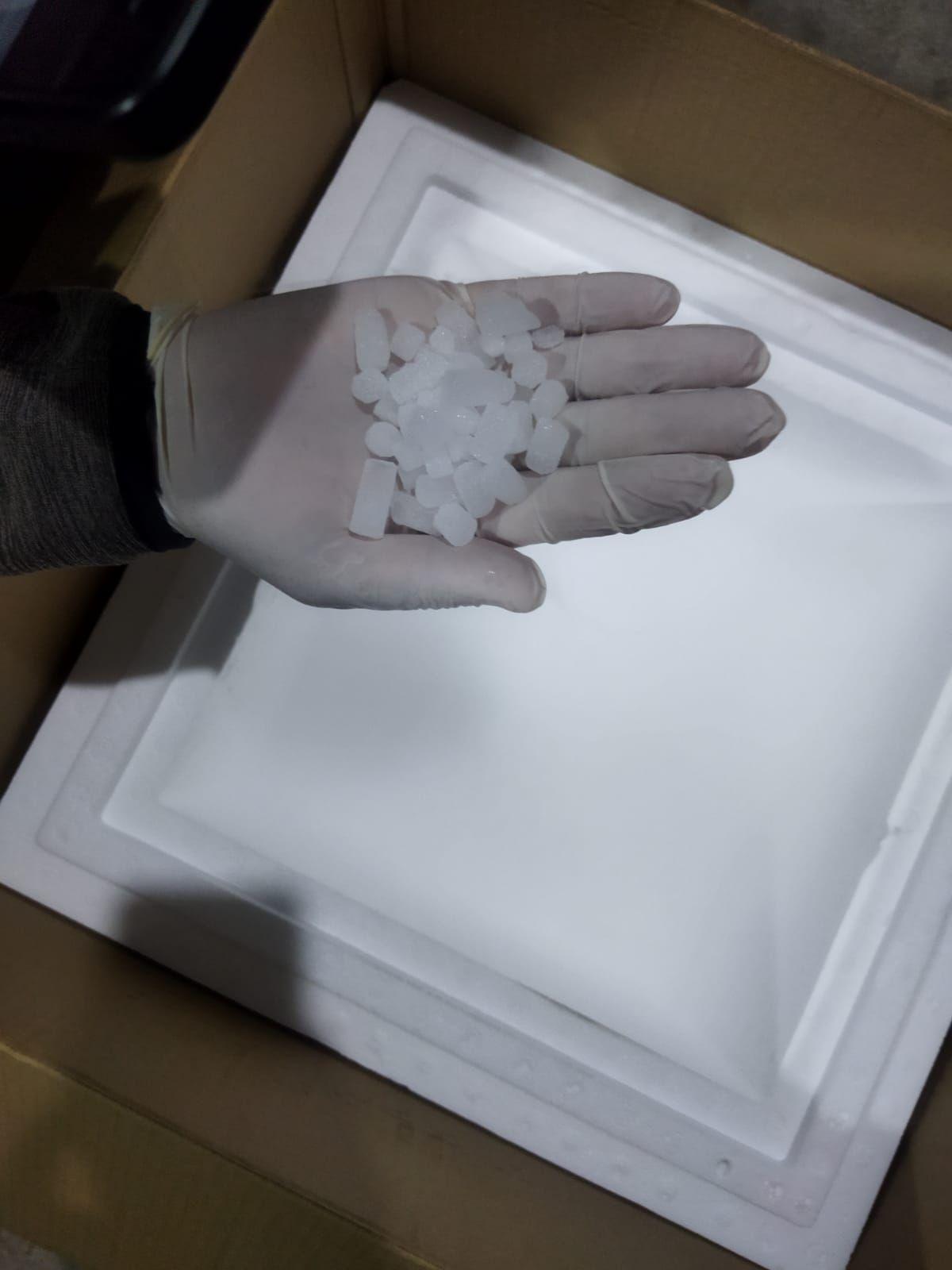 Dry Ice for Shipping Biological Samples