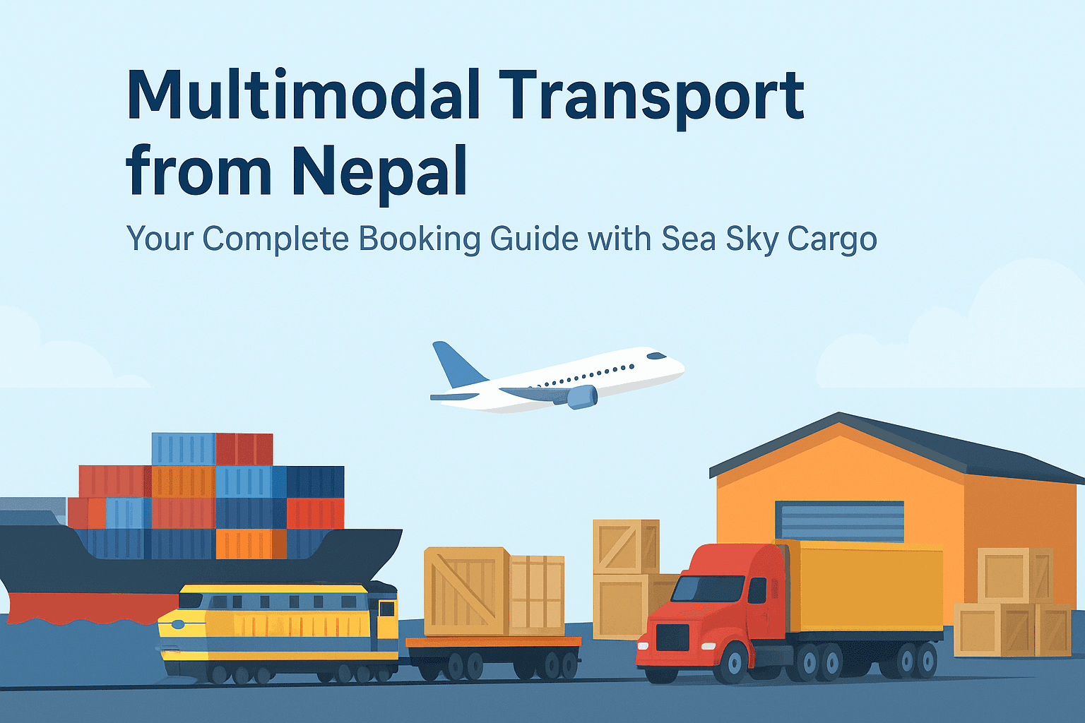 Multimodal Transport from Nepal: Your Complete Booking Guide with Sea Sky Cargo