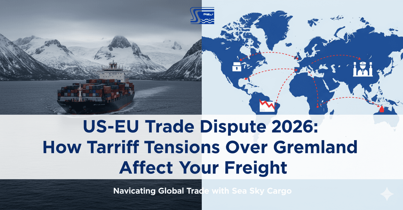 US-EU Trade Dispute 2026: How Tariff Tensions Over Greenland Affect Your Freight
