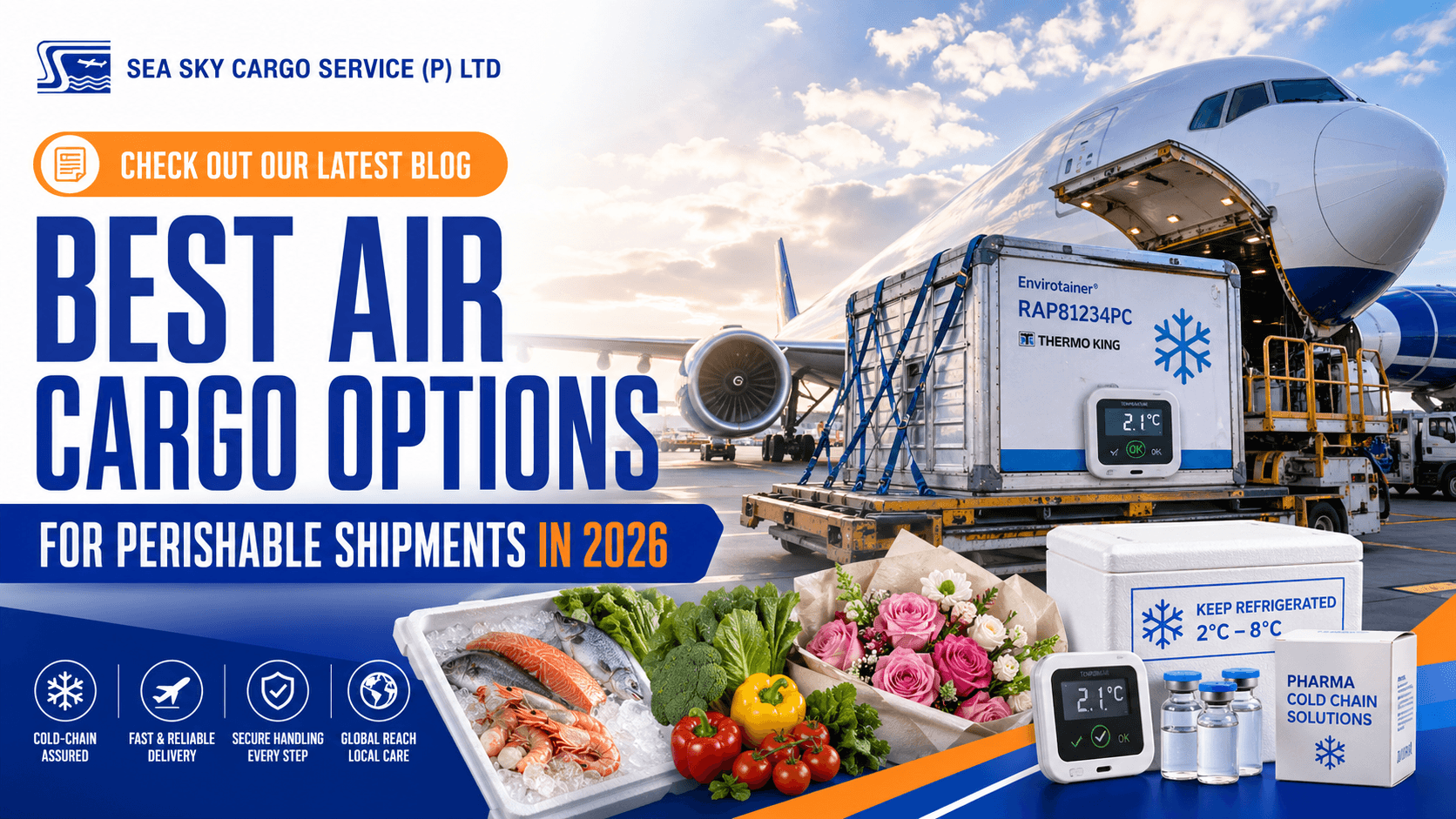 Best Air Cargo Options for Perishable Shipments in 2026