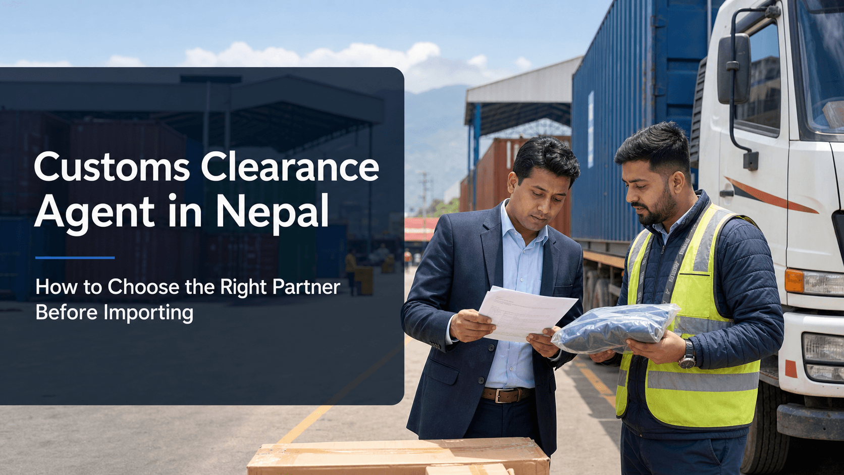Customs Clearance Agent in Nepal: How to Choose the Right Partner Before Importing