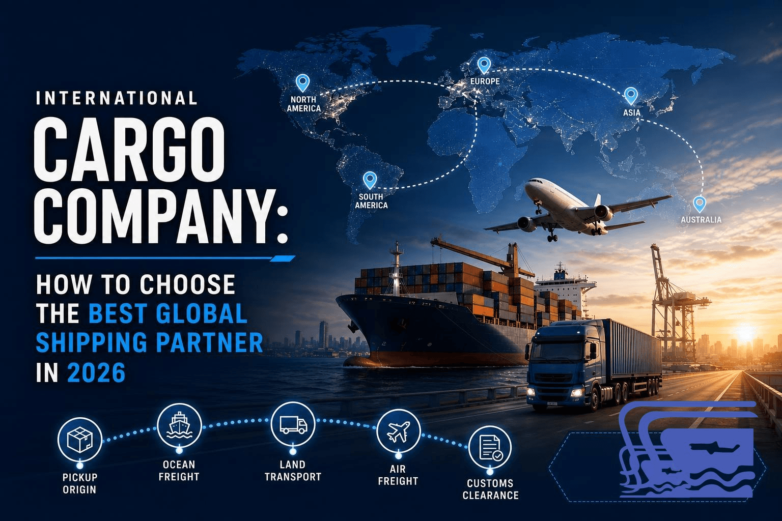 International Cargo Company: Choose the Best Shipping Partner