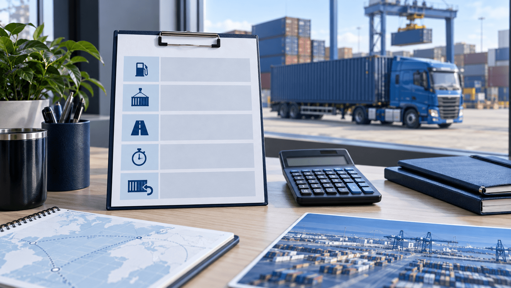 Itemized cost planning for Birgunj ICD to Kathmandu container transport