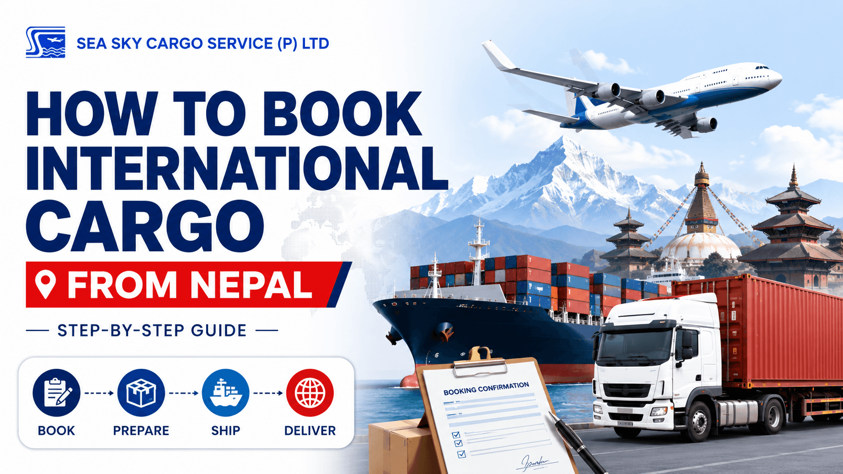 How to Book International Cargo from Nepal: Step-by-Step Guide