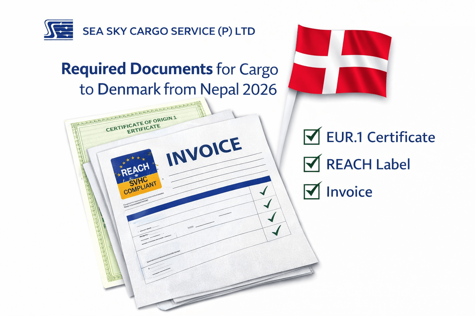 Risks and solutions for shipping cargo to Denmark 2026.