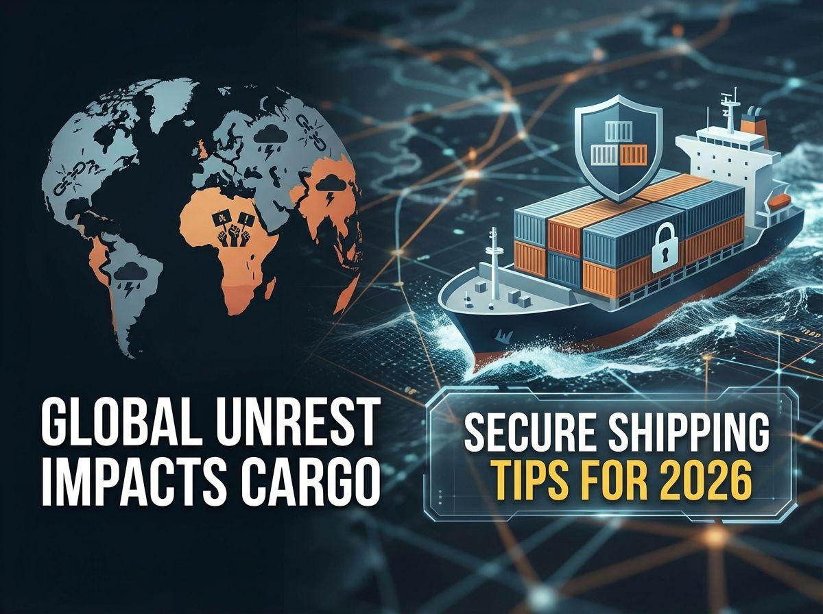 How Global Unrest Impacts International Cargo 2026