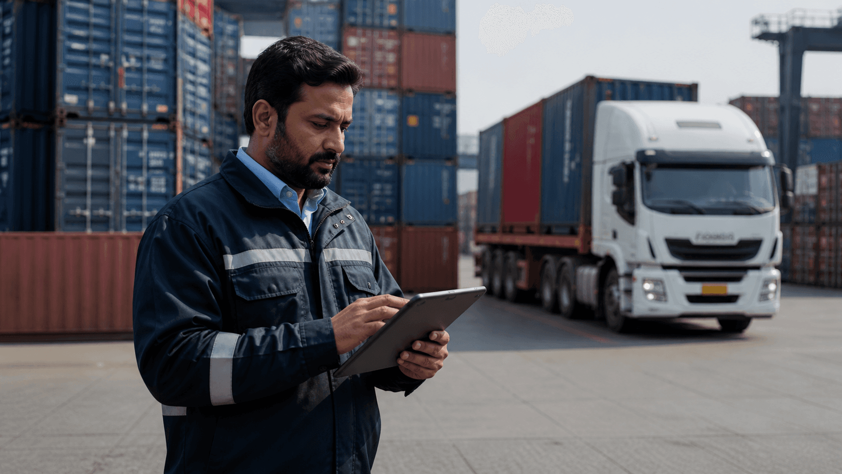 Importer reviewing itemized storage rerouting handling and emergency freight costs after border disruption