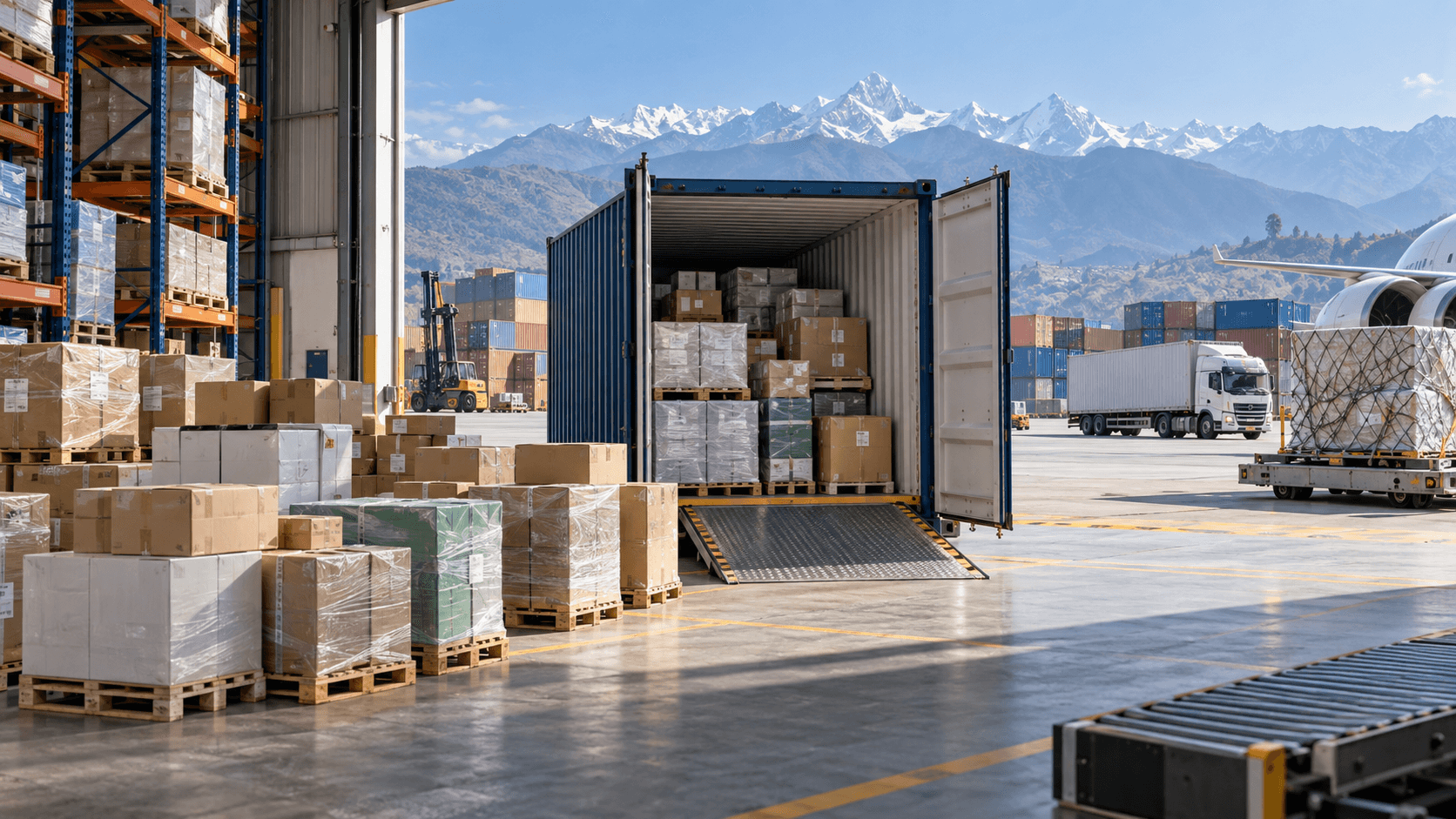 Freight Consolidation in Nepal: How Groupage Shipping Works