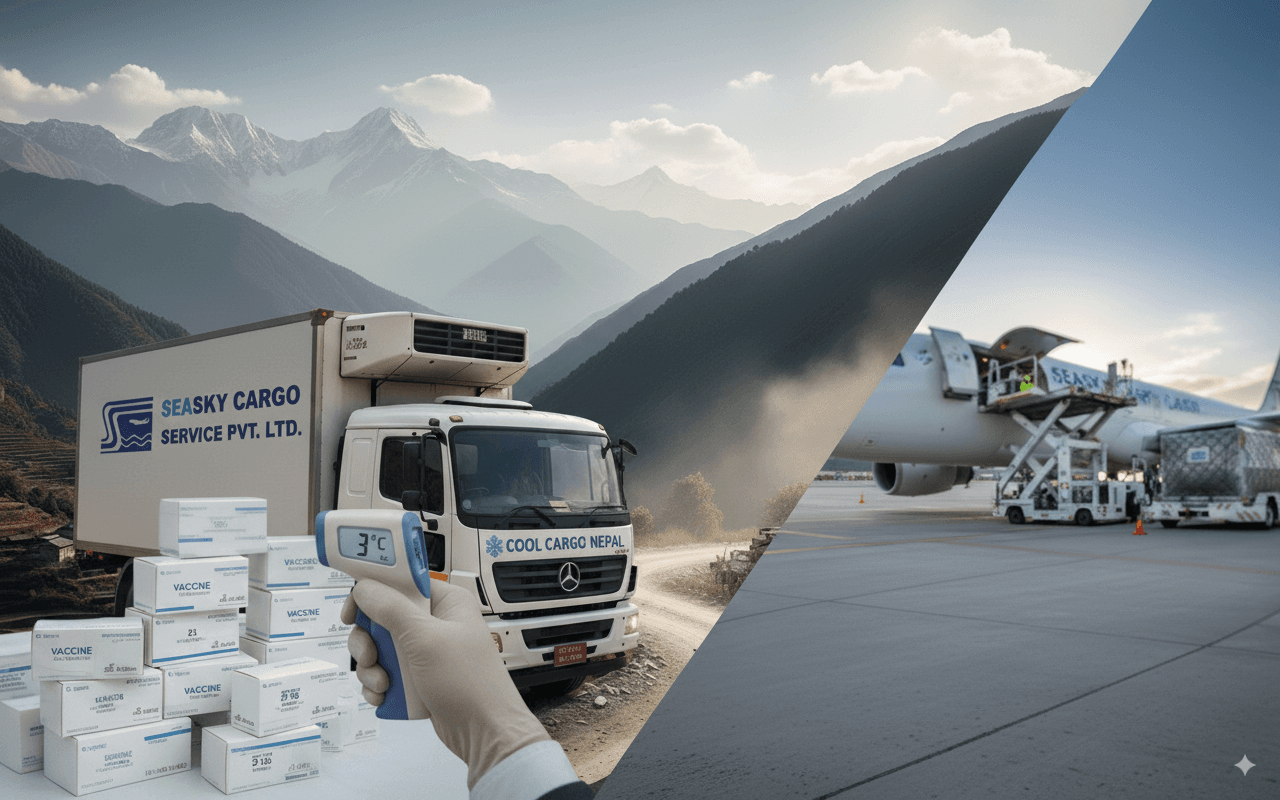 Cold Chain Logistics Nepal: Pharma & Agri Export Solutions by Sea Sky Cargo