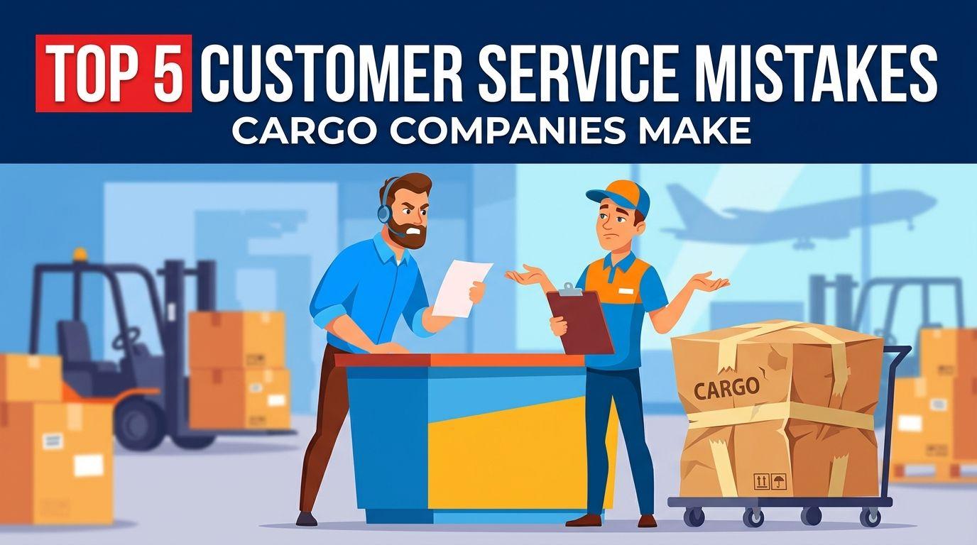 Top 5 Customer Service Mistakes Cargo Companies Make