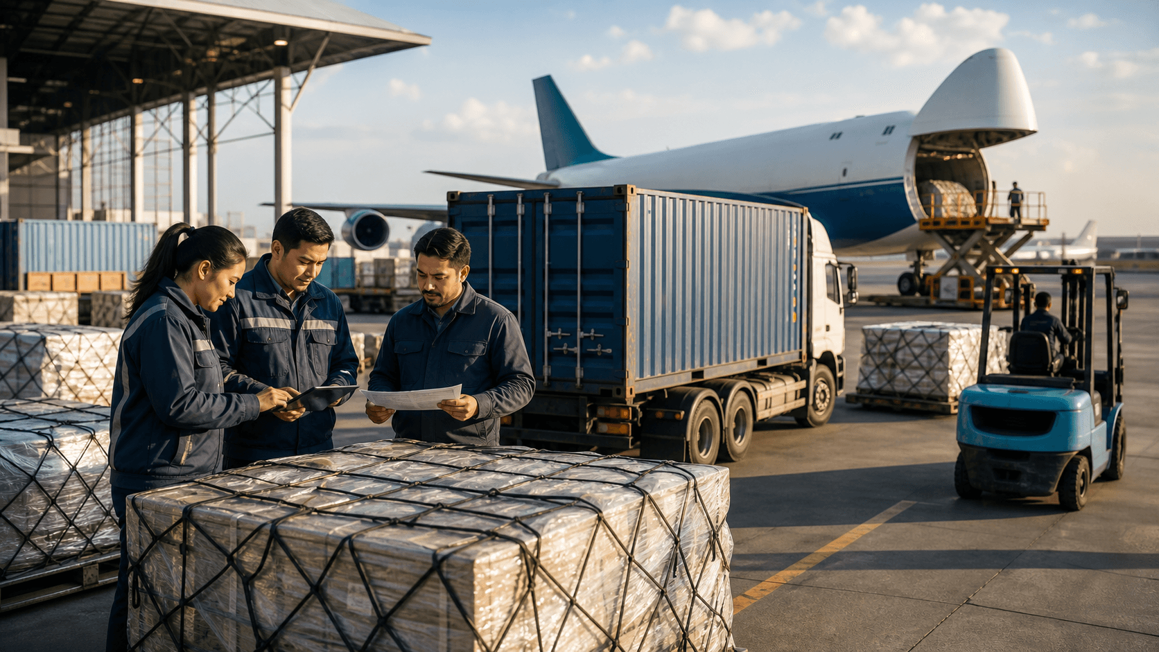 How SeaSky works from quote to customs clearance and delivery.