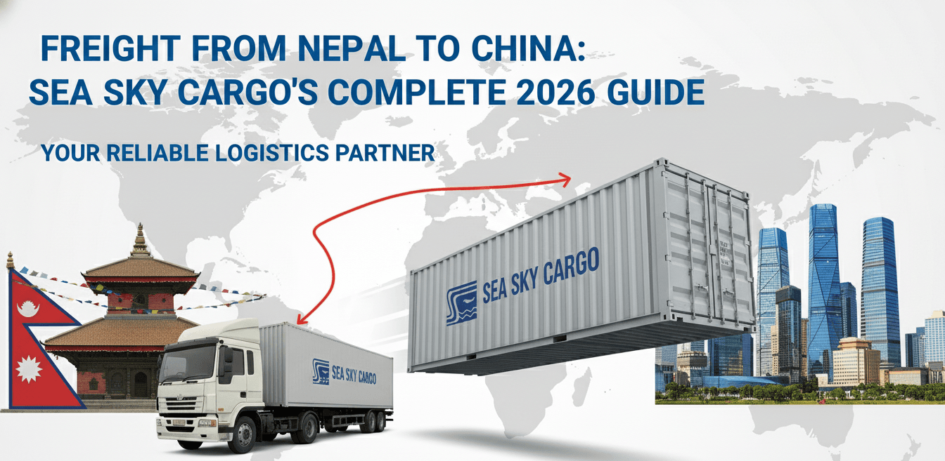 Freight from Nepal to China: Sea Sky Cargo's Complete 2026 Guide