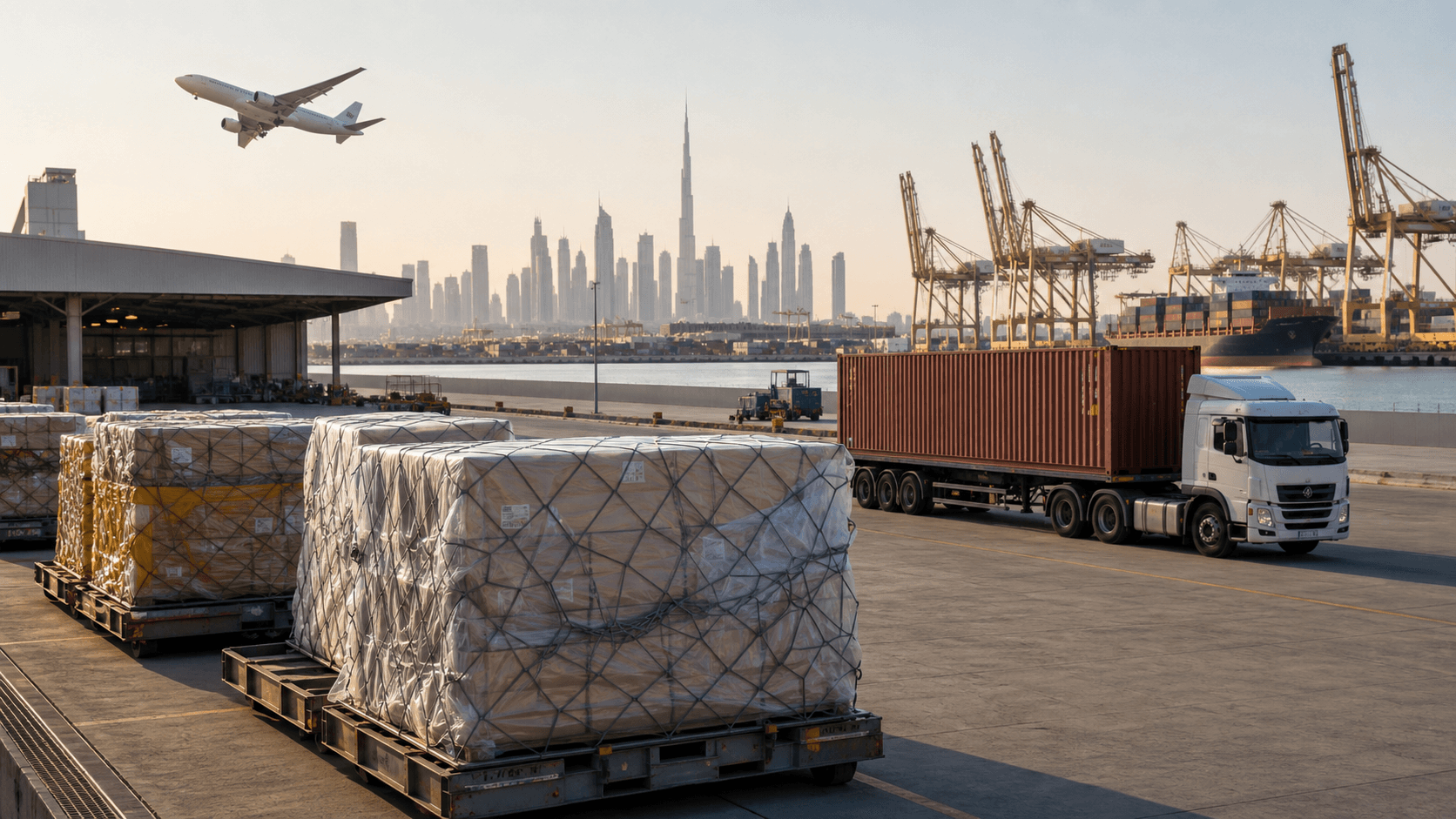 Shipping from Dubai: Air, Sea and Road Freight Guide