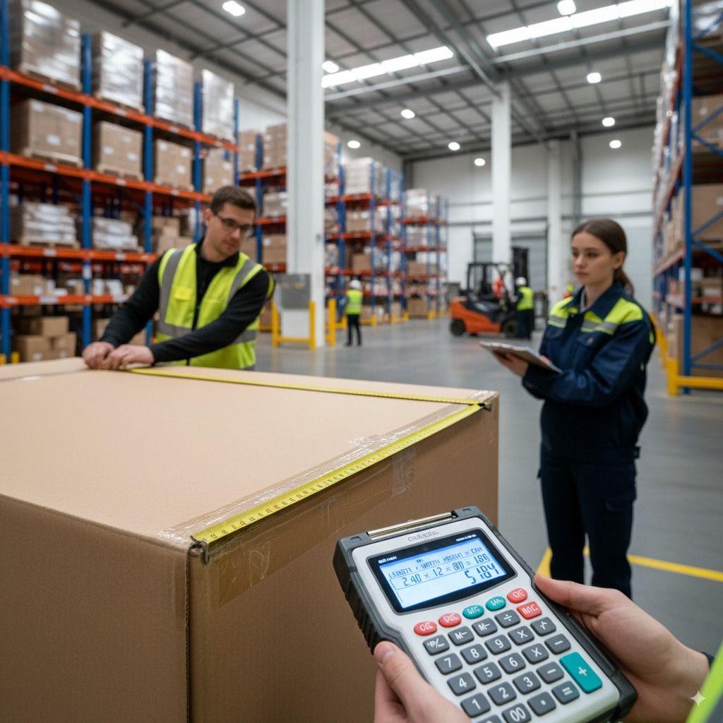 Calculating CBM for a sea freight shipment measuring for accuracy saves money.