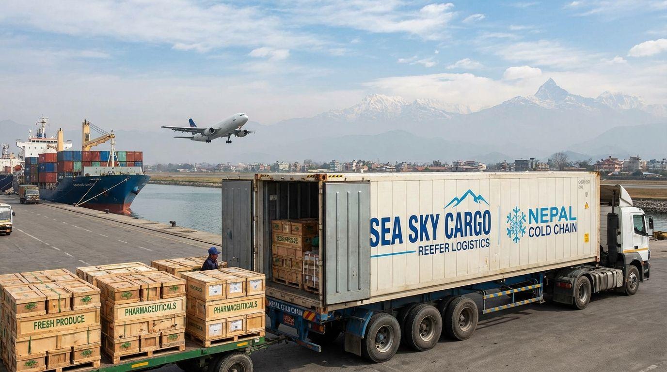 Reefer Cargo & Perishables: Sea Sky Keeps Nepal's Cold Chain Intact