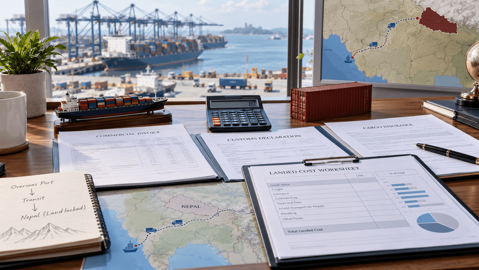 Landed Cost in Nepal: A Step-by-Step Import Cost Worksheet