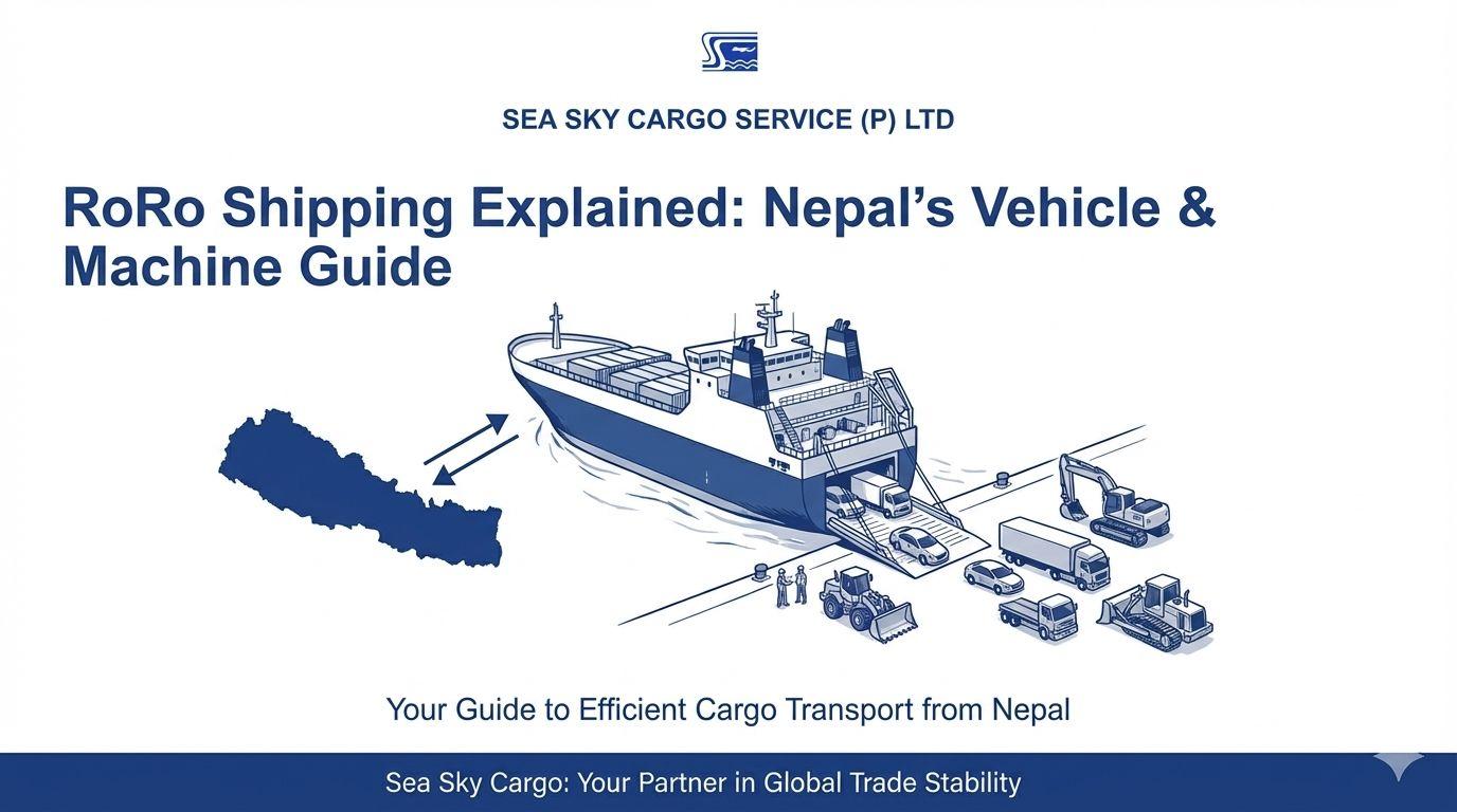 RoRo Shipping Explained: Nepal's Vehicle & Machine Guide