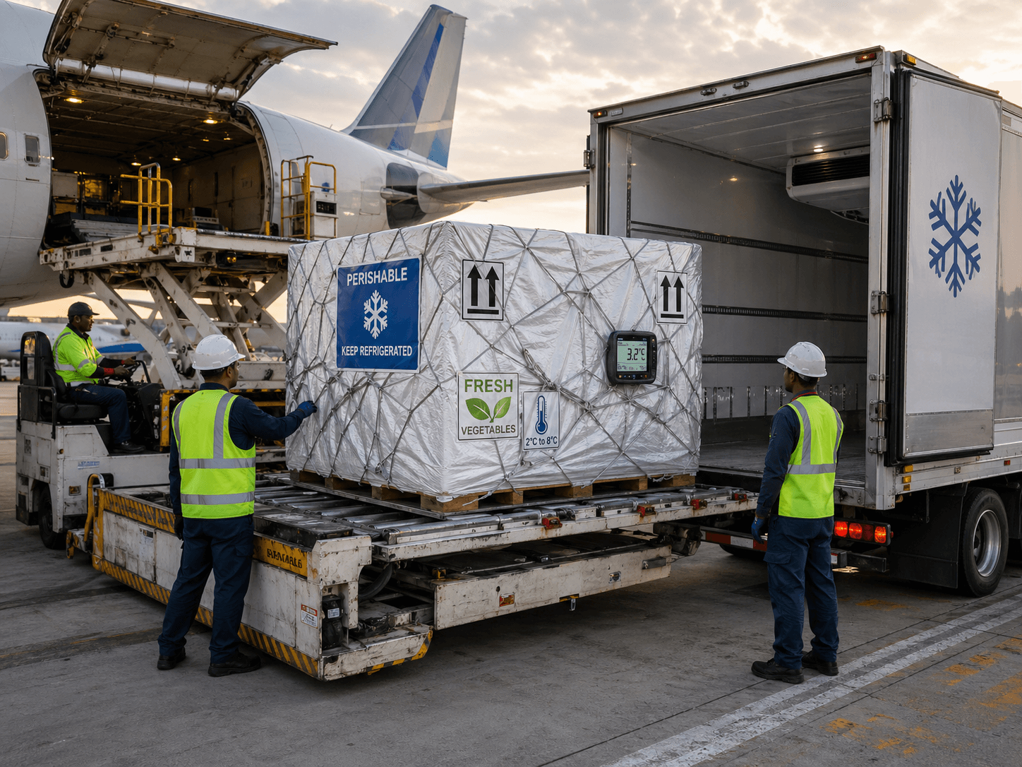 Request a perishable air cargo quote from Sea Sky.
