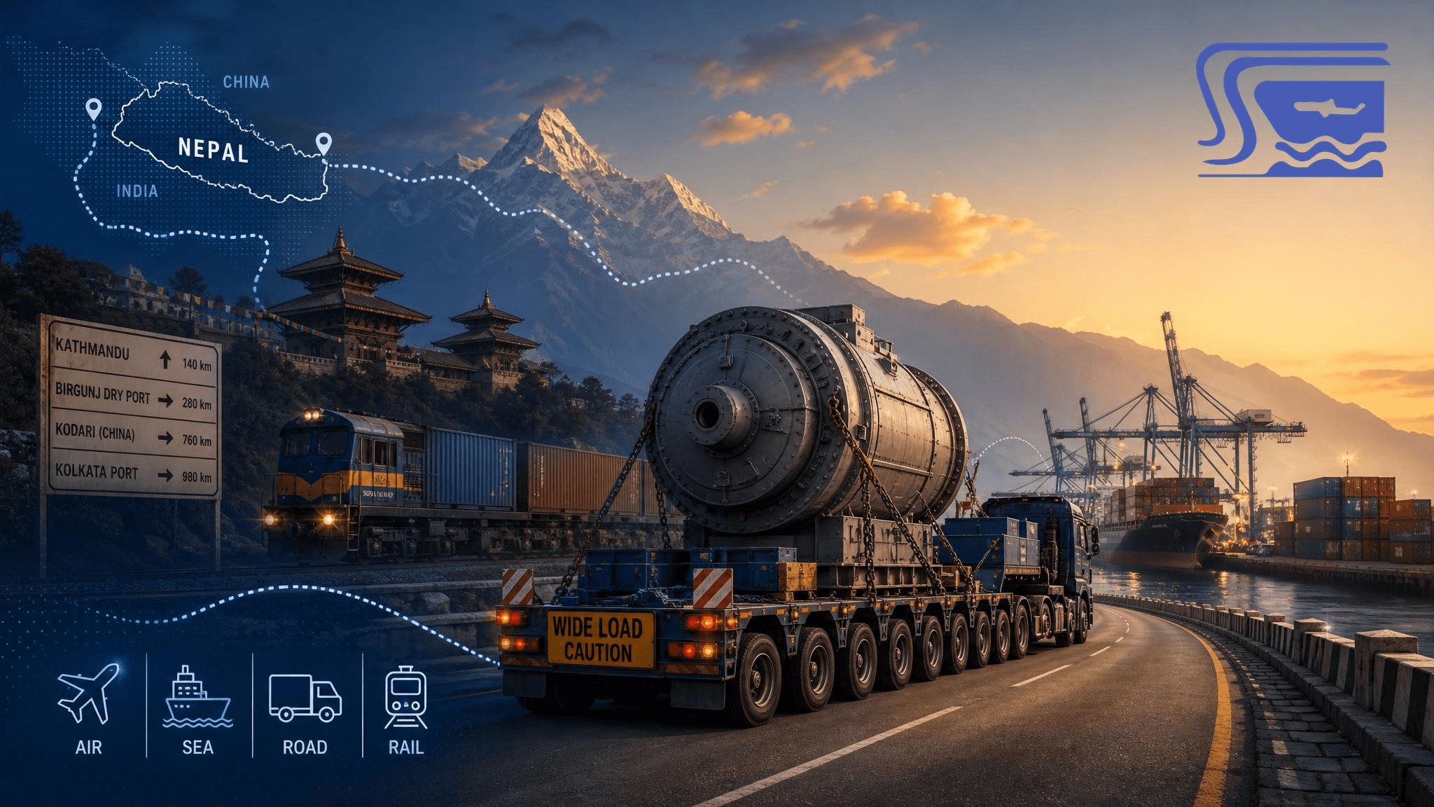Your B2B Heavy Cargo & Freight Forwarding Partner in Nepal