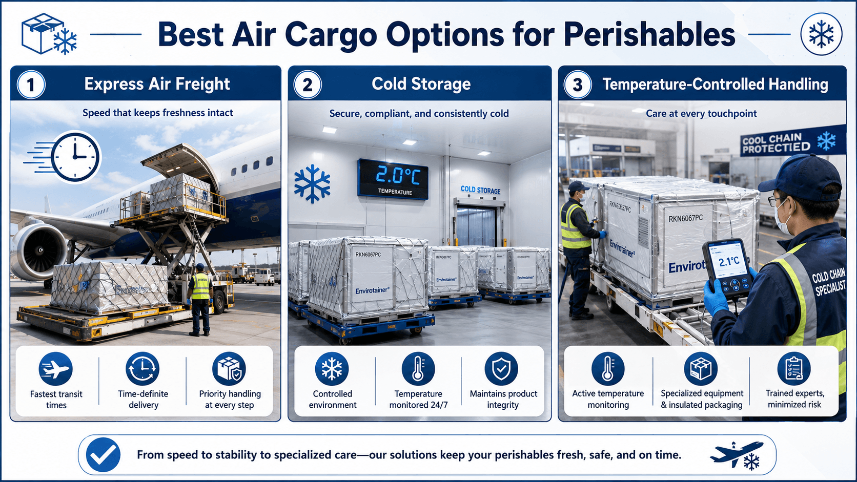 Best Cargo Option for Cold Logistics.