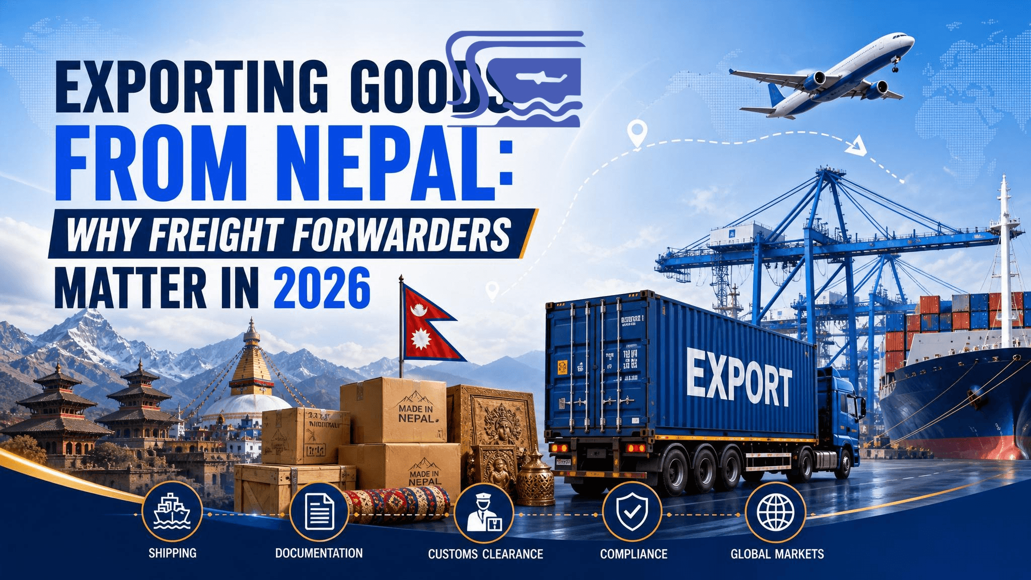 Exporting Goods from Nepal: Why Freight Forwarders Matter in 2026