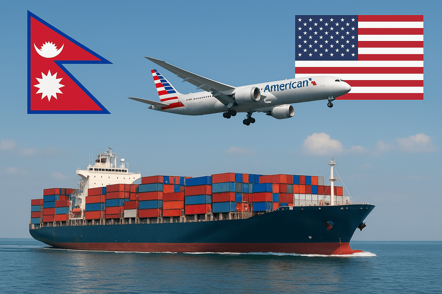 Nepal US international freight sea air