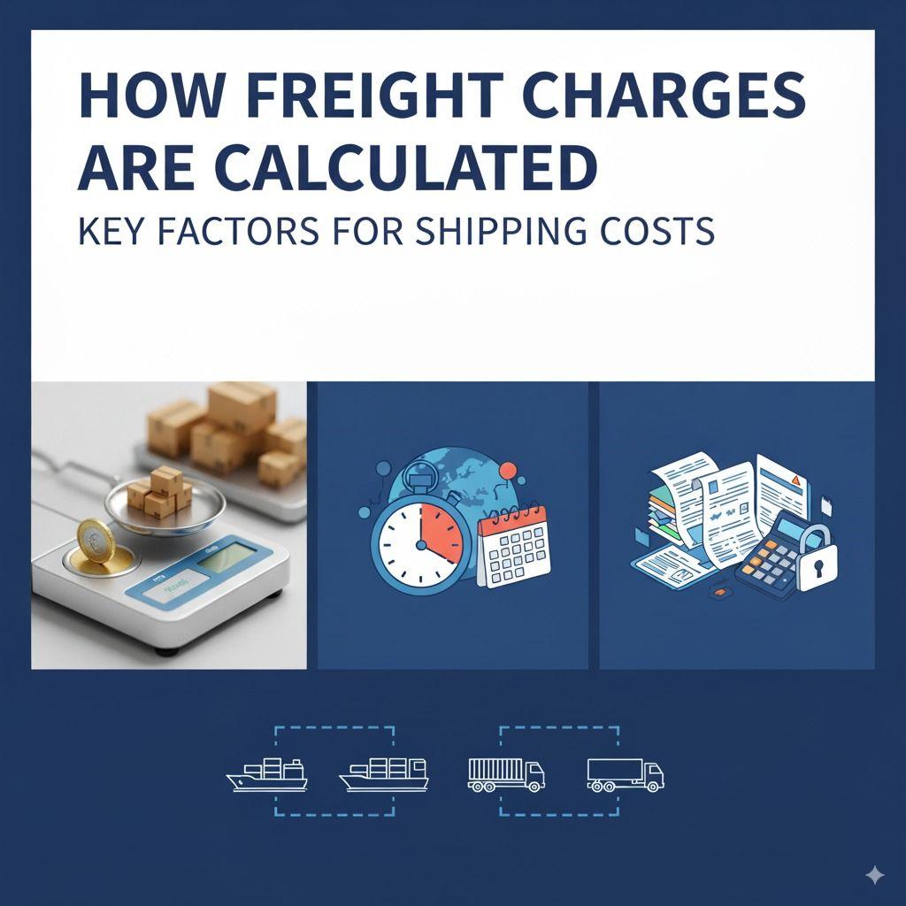 How Freight Charges Are Calculated in 2025: Key Factors for Shipping Costs
