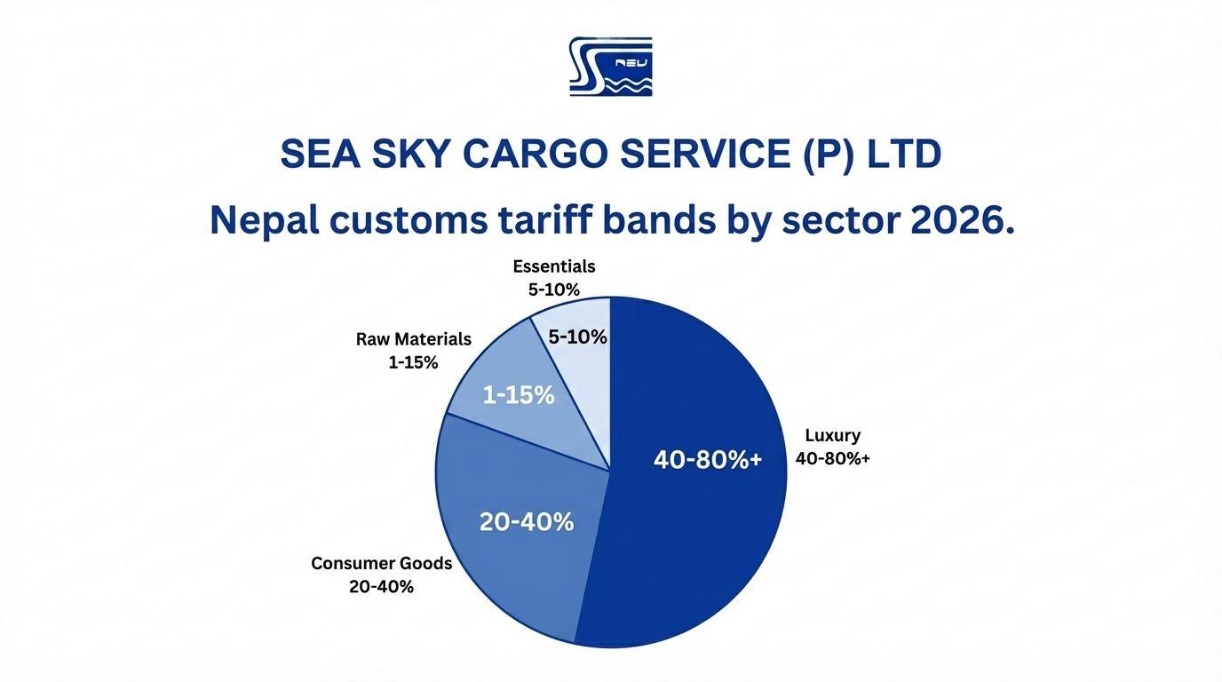 typical tariff bands and sector in Nepal
