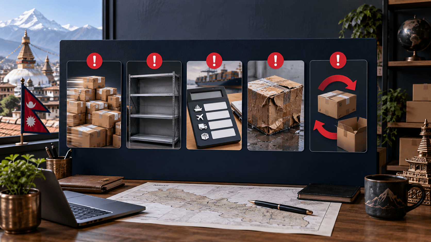 Common e-commerce logistics mistakes affecting Nepal sellers