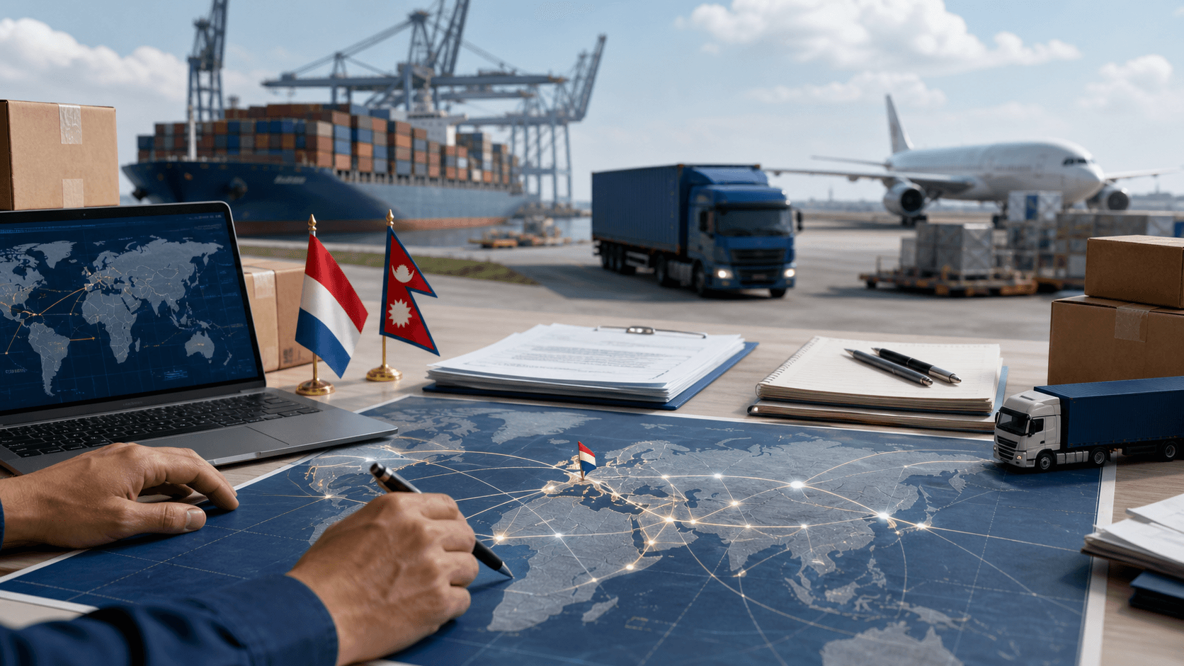 Shipping to Netherlands: International Cargo Guide