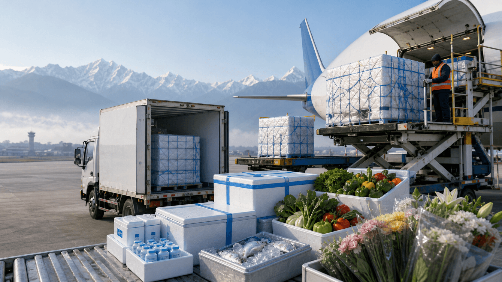 Perishable Cargo Service in Nepal: Food & Medicine