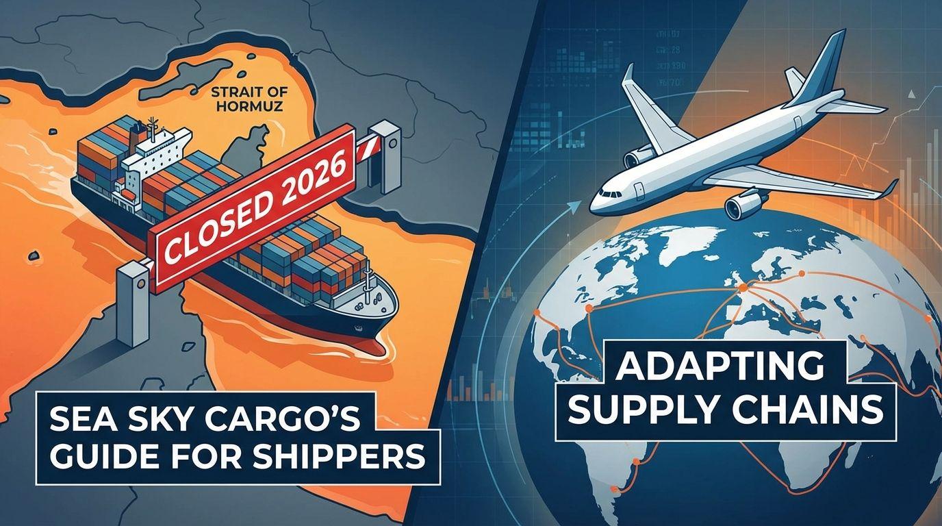 Strait of Hormuz Closure 2026: Sea Sky Cargo’s Guide for Shippers