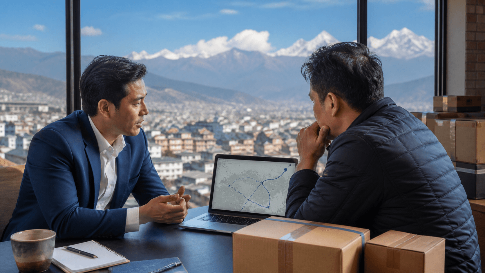 Importer asking a freight specialist about Rasuwagadhi Tatopani Korala and China cargo delays