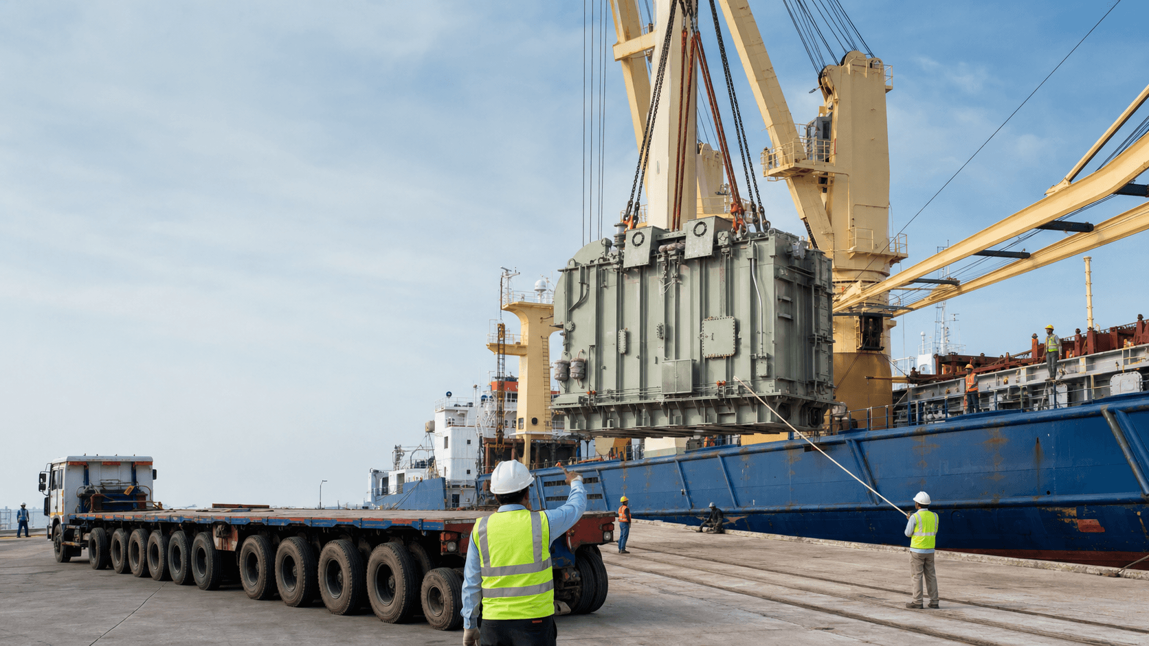 Breakbulk Freight to Indian Ports: Oversized Cargo Guide