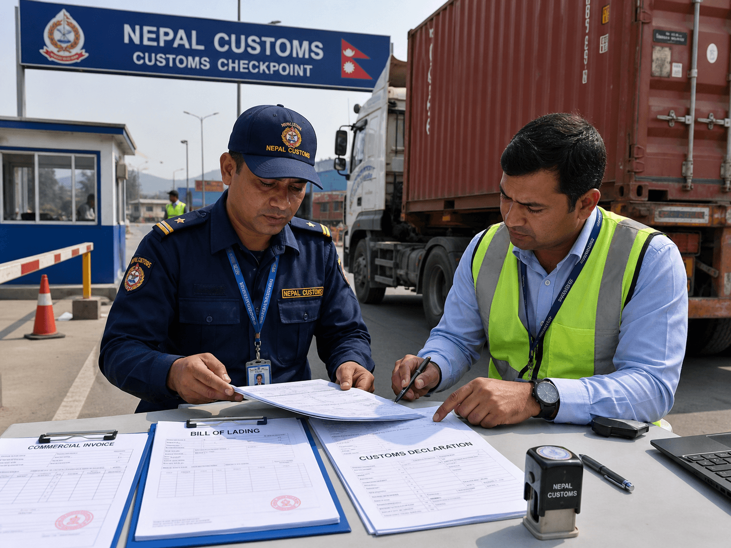 Nepal customs clearance process in 2026.