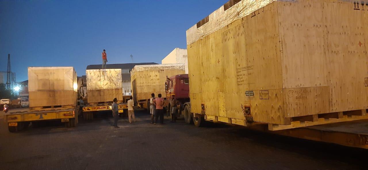 Specialized heavy transport for project cargo.