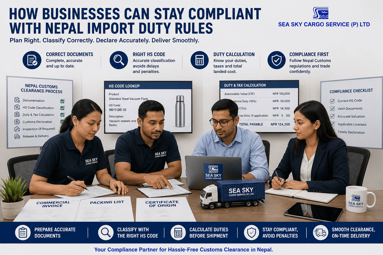 How businesses can stay compliant with Nepal import duty rules.