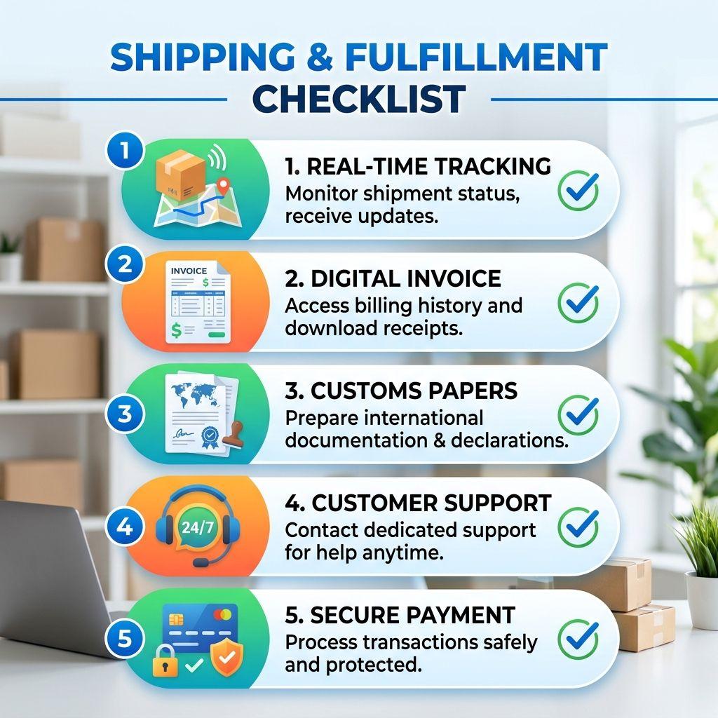 Tracking, Invoice, Customs and more