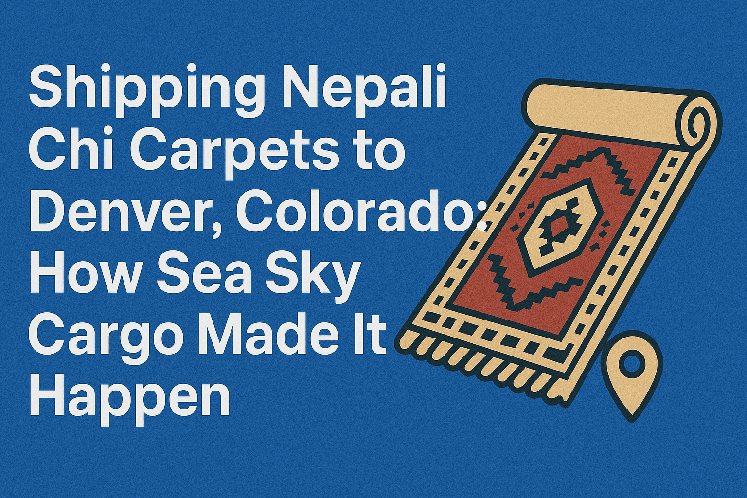 Shipping Nepali Chi Carpets to Denver, Colorado: How Sea Sky Cargo Made It Happen