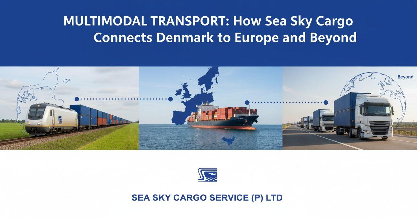 Multimodal Transport: How Sea Sky Cargo Connects Denmark to Europe and Beyond