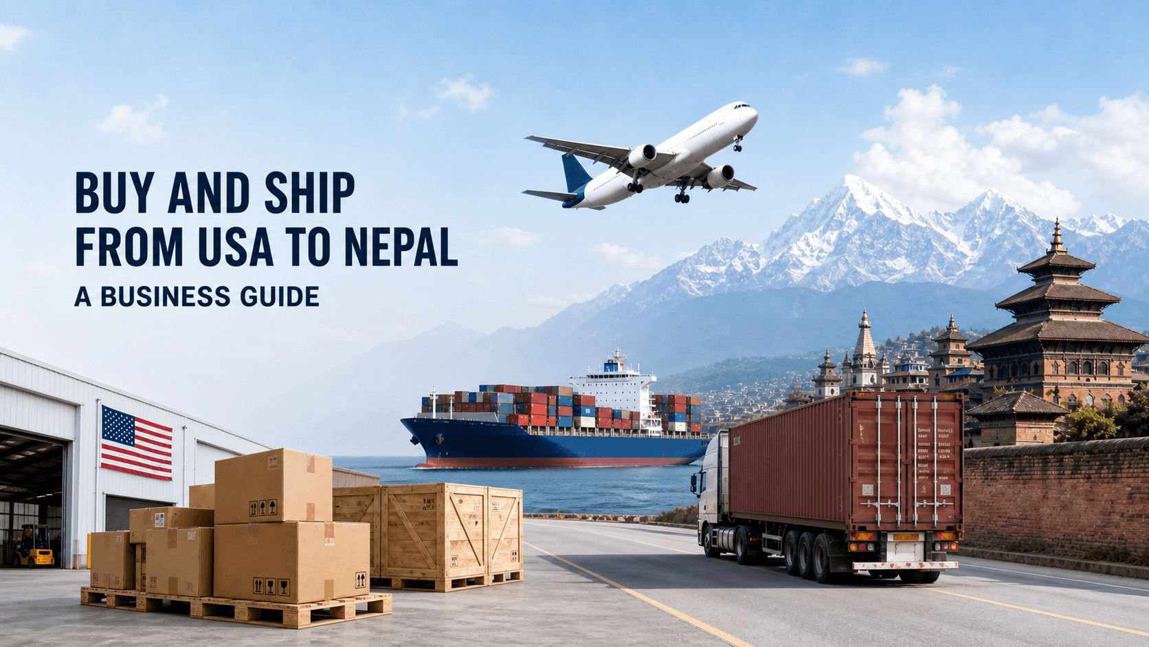 Buy and Ship from the USA to Nepal: A Business Guide