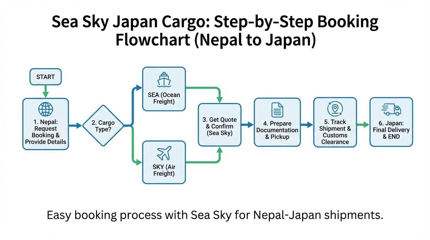 Booking Reliable Cargo: Sea Sky Process