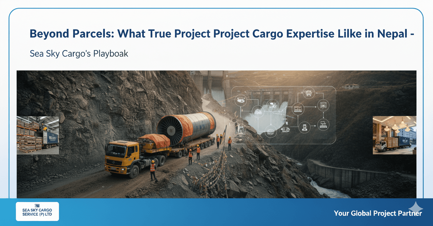 Beyond Parcels: What True Project Cargo Expertise Looks Like in Nepal – Sea Sky Cargo's Playbook