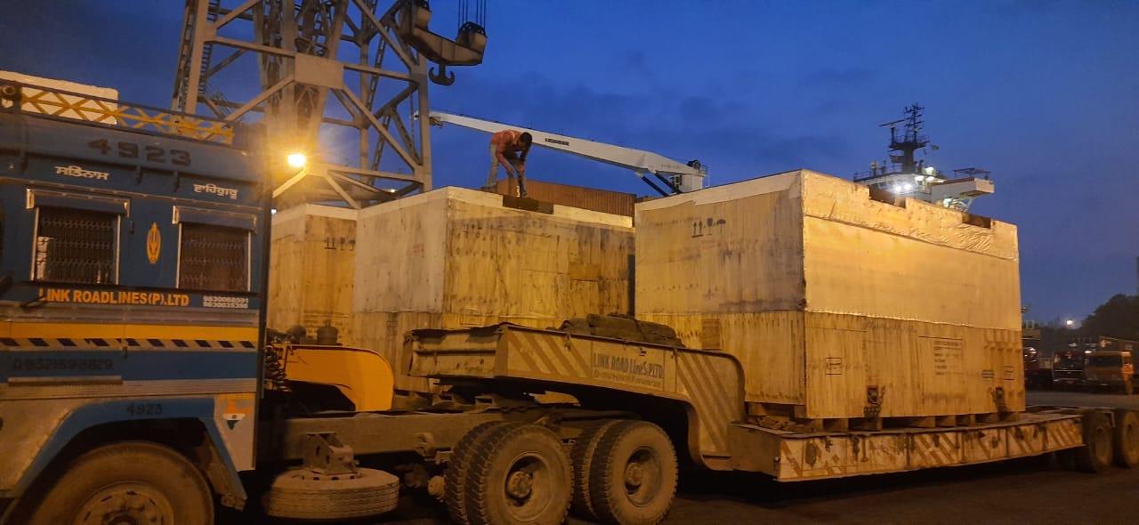 Gujarat to Birgunj ICD project cargo shipment.